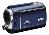 JVC GZ-MG330A Slim HDD/microSD Hybrid Camcorder With Konica Minolta Lens (35x Optical Zoom)