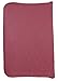 Anti-Tarnish Jewelry Organizer - Fuschia (Royal Pink) - with Removable Ring Stub, Earring Pad, Secure-Snap Loop for Necklaces & Large Pocket for Loop Earrings & Bracelet+ DB Roth 100% Cotton Flannel All-in-one Jewelry Cleaning Cloth