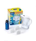 Brita Anniversary Pack Marella White + 3 FREE Maxtra cartridges worth £9.97 + 1 FREE Aluminium sports bottle (pack also available in Blue)