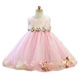 ベビードレス ベビーカレン 結婚式 お宮参り セレモニードレス [リトルプリンセス] Little Princess ピンク×ピンク 80cm