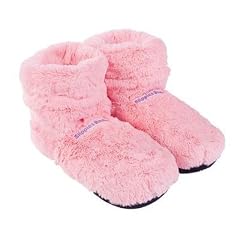 Slippies Boots Deluxe, Pink (Einheitsgr��e) - 100% mikrowellenf�hige W�rmepantoffeln, Hausschuhe