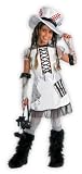 Girls and Tween White Monster Bride Costume
