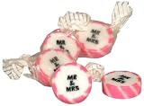 PINK AND WHITE MR & MRS ROCK (WEDDING FAVOUR)
