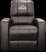 XZipit MLB Colorado Rockies Home Theater Leather Recliner