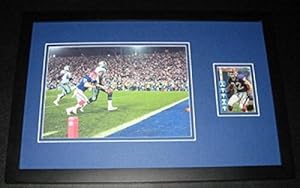 Autographed Beebe Picture - Super Bowl XXVII Framed 11x17 Display Bills - Autographed NFL Photos
