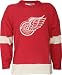 Detroit Red Wings Throwback Red Heritage Sweater Jersey