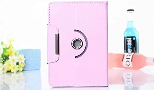 Noarks Ceslysun PU Leather 360 Degree Rotating Stand Flip Folio 7 inch Case (A-Pink)
