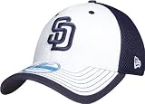 New Era San Diego Padres Neoway Fitted Baseball Cap (Navy, Medium/Large)