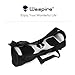 Wespire Scooter Bag New Eddition Black Durable Oxford Fabric Portable Smart Electric Balanced Two Wheels Scooter Drifting Skate Self Balancing Board Handbag for Swagway & Hoverboard