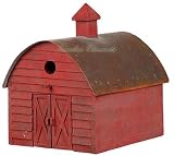 Barn Bird House, Cottage, Home Table Decor, Gift, 2pcs