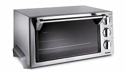 DeLonghi EO1260 Stainless-Steel Toaster Oven with Broiler