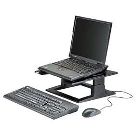 3M Adjustable Notebook Riser LX500, Black