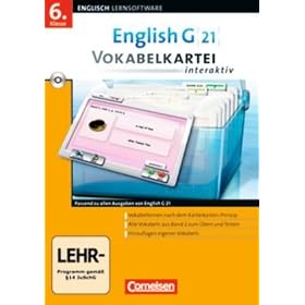 EG 21 Band 2; 6.Klasse Vokabelkarteien interaktiv zu allen Ausgaben [import allemand]