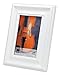 Kiera Grace Callard Wood Picture Frame, 4 by 6-Inch, White