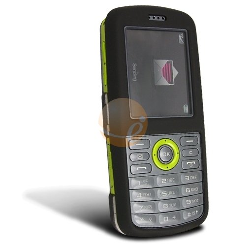Clip-on Rubber Coated Case for Samsung Gravity T459, Black