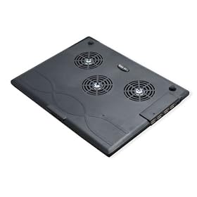 Syba SY-NBCP-4U Notebook Cooler Pad with 4 Ports and USB 2.0 Hub