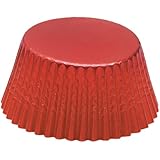 Fox Run Baking Cups, Red Foil, Mini