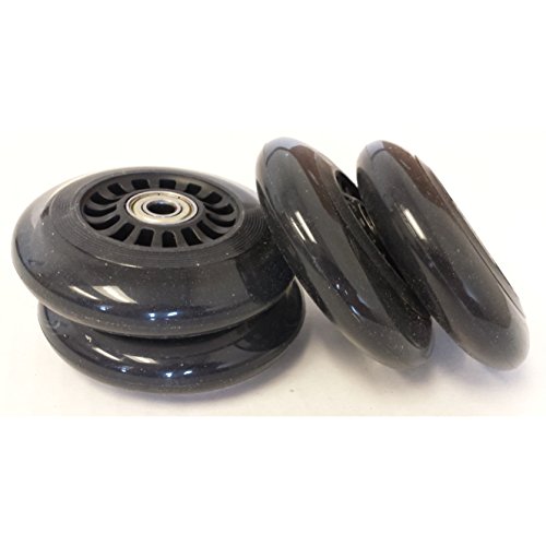 Sale!! Plasma Car Polyurethane Replacement Wheels - Black