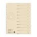 Herlitz 5970009 Trenn Blatt A4 chamois 50er Packung