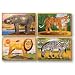 Melissa & Doug Deluxe Zoo in a Box 4 Jigsaw Puzzles