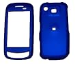 Dark Blue Rubberized Case Cover Protective SNAP-ON for Samsung A877 Impression