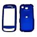 Dark Blue Rubberized Case Cover Protective SNAP-ON for Samsung A877 Impression