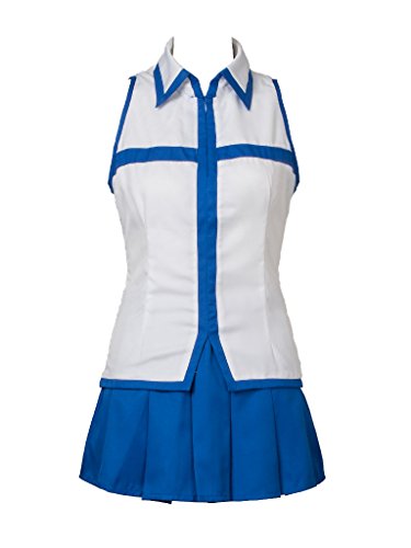 Cosfun High Quality Fairy Tail Lucy Heartfilia Cosplay Costume Mp002920 (L)