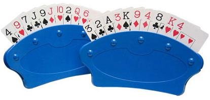 Childrens Toyshop  Health & Personal Care : Tabletop Playing Card Holders - Fan Style - Set of 2