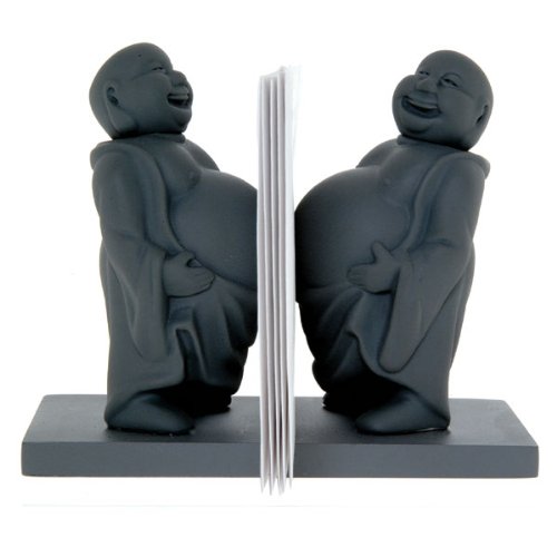 Kikkerland Laughing Buddha Desk Organizer