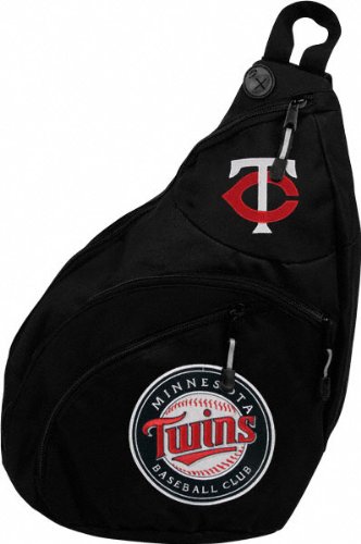 Minnesota Twins Black Slingshot Backpack