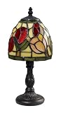 Sterling Industries 126-0011 Tiffany Mini Table Lamp, Red