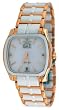 Oniss #ON605-LG7 Women's Sappir White Ceramic Watch with Gold Trim