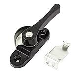 uxcell サッシロック　クレセント窓サッシロック　53mmボアホールの間隔　右手の三日月形のレバー　ケースメント　ハードウェア