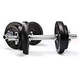 Infideals - 2015 SPECIAL DEALS!!! - 40 lbs, 50 lbs, 60 lbs - Adjustable Cast Iron Dumbbells with Solid Dumbbell Handles - Perfect for Home Gym System- Building Muscle! #1 on market