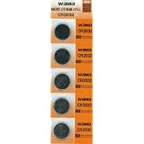 Pack of 5 CR2032 Lithium Button Cell 3-volt Batteries by Everlasting Batteries