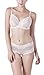GO2BRAS Women's Rachel Animal Jacquard Lace Trim Unlined Underwire