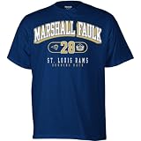 St. Louis Rams Marshall Faulk Hall of Fame Class of 2011 Stat T-Shirt Medium