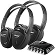 POWER ACOUSTIK HP-22IRT 2 SWIVEL EAR PAD, SINGLE-CHANNEL IR WIRELESS HEADPHONES WITH TRANSMITTER