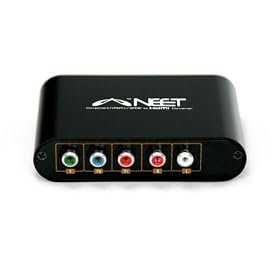 Neet� - Component (YPbPr) to HDMI Converter - plus Stereo R/L Audio - Supports 1080p Full HD - Lifetime Warranty