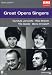 DVD : Great Opera Singers / Gundula Janowitz, Rita Streich, Tito Gobbi, Boris Christoff