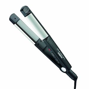 Infiniti by Conair CS54 Nano Tourmaline Ceramic Curler & Straightener, Black