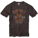 New York Giants Charcoal Banner '47 Vintage Scrum Tee