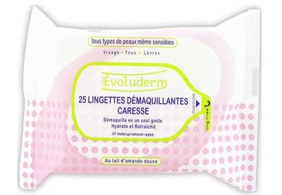  Lot de lingettes démaquillantes Caresse