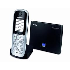 Gigaset S685 IP schnurloses VoIP-Telefon (beleuchtetes Farbdisplay, Bluetooth, Konferenzfunktion, Anrufbeantworter) titanium