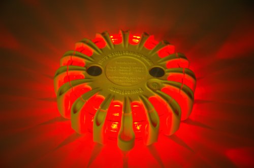 PowerFlare Safety Light - Red LEDs, Olive Drab Shell