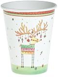 Caspari Sparkles Paper Cup Package, Pearl