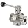 Dixon B5101E100CC-A Stainless Steel 316L Butterfly Valve with Pull Handle and EPDM Seal, 1" Tube OD