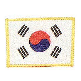 Korean Flag Patch