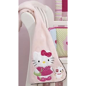 Buy Bedtime Originals Hello Kitty and Puppy Fleece... by Lambs & Ivy now!