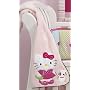 Bedtime Originals Hello Kitty and Puppy Fleece Blanket with Applique - Pink